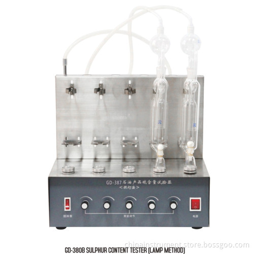Lubricating Oil Sulphur Content Testing Machine (GD-380B)